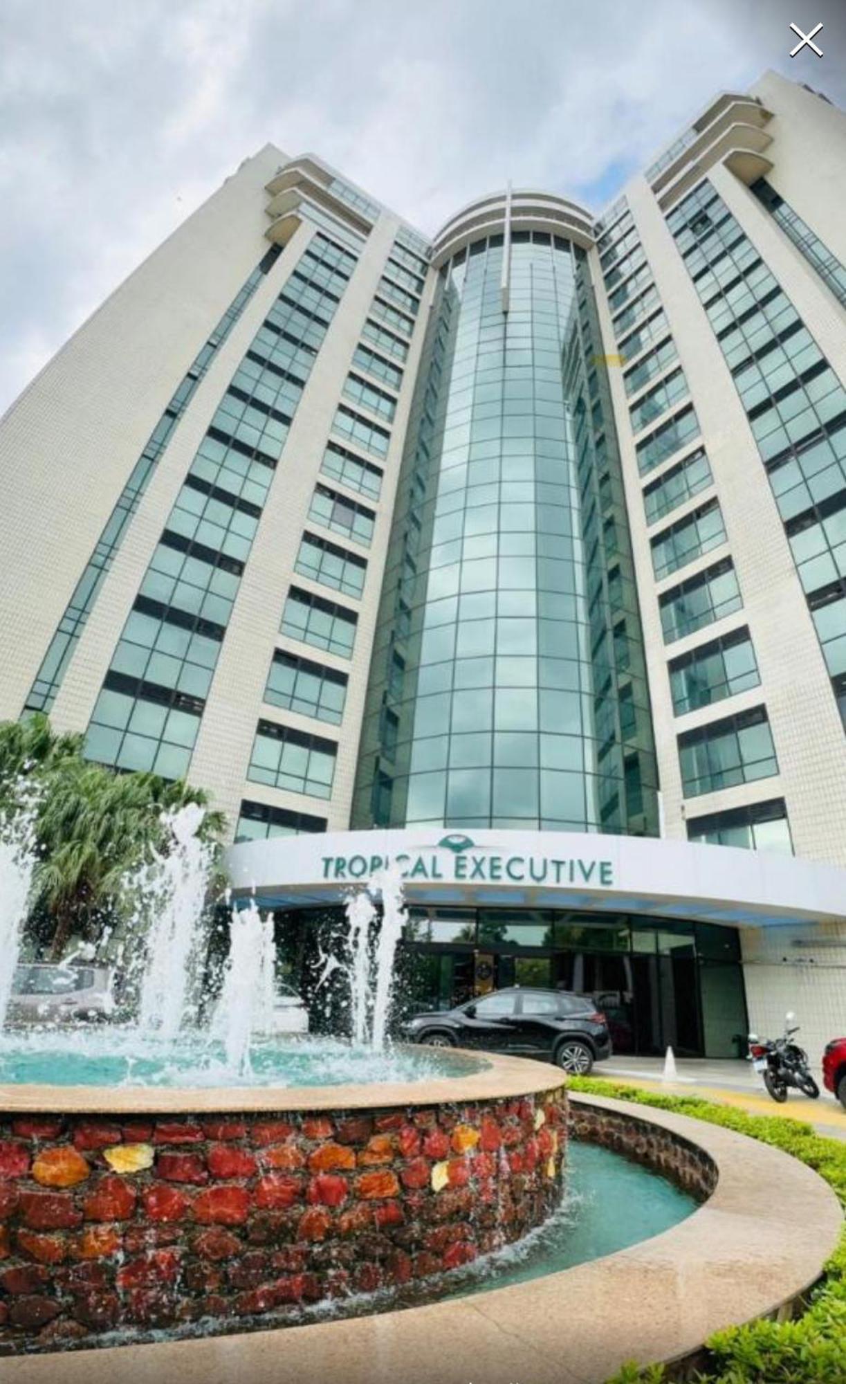 Flat No Condominio Do Edificio Tropical Executive E Residence Com Vista Para O Rio Манаус Екстериор снимка